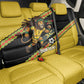 Jamaica 2026 Football Custom Back Car Seat Cover Go Reggae Boyz Rasta Lion Sporty