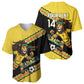 Jamaica 2026 Football Custom Baseball Jersey Go Reggae Boyz Rasta Lion Sporty