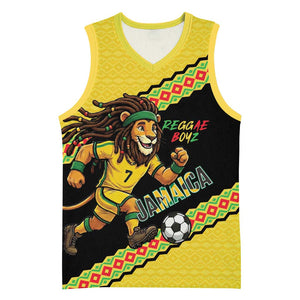 Jamaica 2026 Football Custom Basketball Jersey Go Reggae Boyz Rasta Lion Sporty