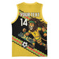 Jamaica 2026 Football Custom Basketball Jersey Go Reggae Boyz Rasta Lion Sporty