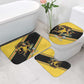 Jamaica 2026 Football Custom Bathroom Set Go Reggae Boyz Rasta Lion Sporty