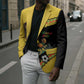 Jamaica 2026 Football Custom Blazer Go Reggae Boyz Rasta Lion Sporty