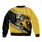 Jamaica 2026 Football Custom Bomber Jacket Go Reggae Boyz Rasta Lion Sporty