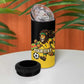 Jamaica 2026 Football Custom 4 in 1 Can Cooler Tumbler Go Reggae Boyz Rasta Lion Sporty