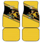 Jamaica 2026 Football Custom Car Mats Go Reggae Boyz Rasta Lion Sporty