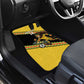 Jamaica 2026 Football Custom Car Mats Go Reggae Boyz Rasta Lion Sporty