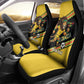 Jamaica 2026 Football Custom Car Seat Cover Go Reggae Boyz Rasta Lion Sporty