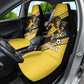 Jamaica 2026 Football Custom Car Seat Cover Go Reggae Boyz Rasta Lion Sporty
