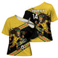 Jamaica 2026 Football Custom Cross Shoulder Shirt Go Reggae Boyz Rasta Lion Sporty