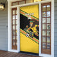 Jamaica 2026 Football Custom Door Cover Go Reggae Boyz Rasta Lion Sporty