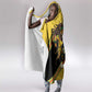 Jamaica 2026 Football Custom Hooded Blanket Go Reggae Boyz Rasta Lion Sporty