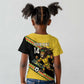 Jamaica 2026 Football Custom Kid T shirt Go Reggae Boyz Rasta Lion Sporty