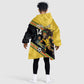 Jamaica 2026 Football Custom Kid Wearable Blanket Hoodie Go Reggae Boyz Rasta Lion Sporty