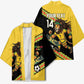 Jamaica 2026 Football Custom Kimono Go Reggae Boyz Rasta Lion Sporty