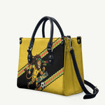 Jamaica 2026 Football Custom Leather Bag Go Reggae Boyz Rasta Lion Sporty