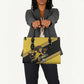 Jamaica 2026 Football Custom Leather Bag Go Reggae Boyz Rasta Lion Sporty