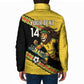 Jamaica 2026 Football Custom Padded Jacket Go Reggae Boyz Rasta Lion Sporty