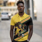Jamaica 2026 Football Custom Polo Shirt Go Reggae Boyz Rasta Lion Sporty