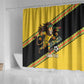 Jamaica 2026 Football Custom Shower Curtain Go Reggae Boyz Rasta Lion Sporty