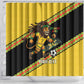 Jamaica 2026 Football Custom Shower Curtain Go Reggae Boyz Rasta Lion Sporty