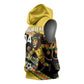 Jamaica 2026 Football Custom Sleeveless Hoodie Go Reggae Boyz Rasta Lion Sporty