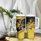 Jamaica 2026 Football Custom Tumbler With Handle Go Reggae Boyz Rasta Lion Sporty