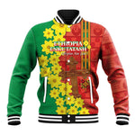 Enkutatash Ethiopia Baseball Jacket Melkam Addis Amet Adey Abeba Flower LT14