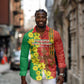 Enkutatash Ethiopia Long Sleeve Button Shirt Melkam Addis Amet Adey Abeba Flower