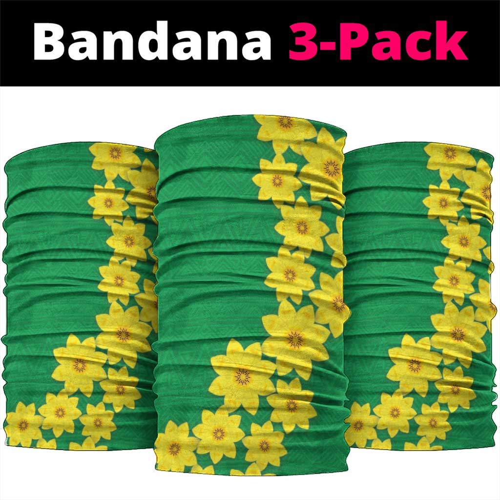 Enkutatash Ethiopia Neck Gaiter Melkam Addis Amet Adey Abeba Flower - African Pride