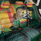 Benin Independence Day Back Car Seat Cover Coat Of Arms Leopard Oil Palm Leaves
