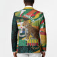 Personalized Benin Independence Day Blazer Coat Of Arms Leopard Oil Palm Leaves