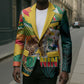 Personalized Benin Independence Day Blazer Coat Of Arms Leopard Oil Palm Leaves
