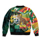 Personalized Benin Independence Day Bomber Jacket Coat Of Arms Leopard Oil Palm Leaves
