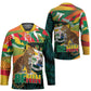 Personalized Benin Independence Day Hockey Jersey Coat Of Arms Leopard Oil Palm Leaves