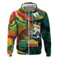 Personalized Benin Independence Day Hoodie Coat Of Arms Leopard Oil Palm Leaves