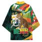 Personalized Benin Independence Day Kimono Coat Of Arms Leopard Oil Palm Leaves