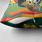 Benin Independence Day Pillow Cover Coat Of Arms Leopard Oil Palm Leaves