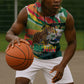 Personalized Benin Independence Day Sleeveless Hoodie Coat Of Arms Leopard Oil Palm Leaves