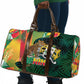 Benin Independence Day Travel Bag Coat Of Arms Leopard Oil Palm Leaves