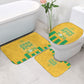 South Africa Soccer 2026 Bathroom Set Bafana Bafana Kaofela Protea Yellow