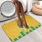 South Africa Soccer 2026 Bathroom Set Bafana Bafana Kaofela Protea Yellow
