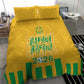 South Africa Soccer 2026 Bedding Set Bafana Bafana Kaofela Protea Yellow
