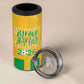 South Africa Soccer 2026 Custom 4 in 1 Can Cooler Tumbler Bafana Bafana Kaofela Protea Yellow