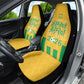 South Africa Soccer 2026 Car Seat Cover Bafana Bafana Kaofela Protea Yellow