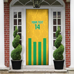 South Africa Soccer 2026 Custom Door Cover Bafana Bafana Kaofela Protea Yellow