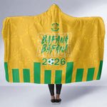 South Africa Soccer 2026 Hooded Blanket Bafana Bafana Kaofela Protea Yellow