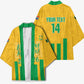 South Africa Soccer 2026 Custom Kimono Bafana Bafana Kaofela Protea Yellow