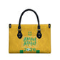South Africa Soccer 2026 Leather Bag Bafana Bafana Kaofela Protea Yellow