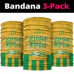 South Africa Soccer 2026 Neck Gaiter Bafana Bafana Kaofela Protea Yellow