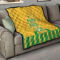 South Africa Soccer 2026 Quilt Bafana Bafana Kaofela Protea Yellow